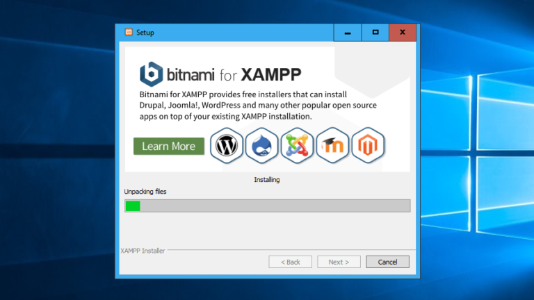 xampp install new phpmyadmin